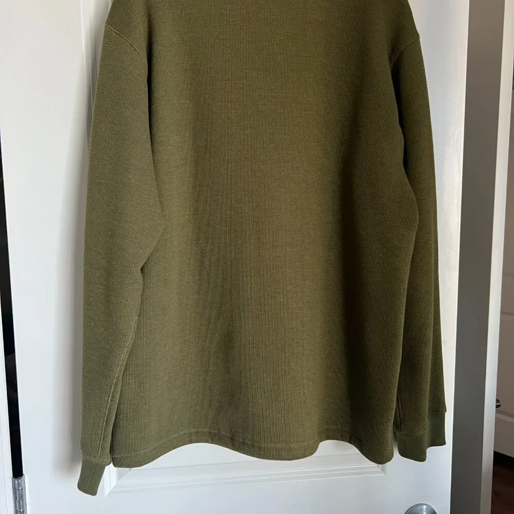 DULUTH TRADING COMPANY Men's Thermal Shirt - Green - Size L - New without tags - Picture 5 of 9